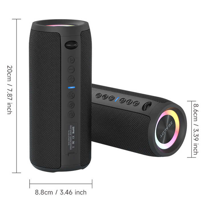 ZEALOT S51pro 40W Waterproof Speaker Portable Wireless Speakers