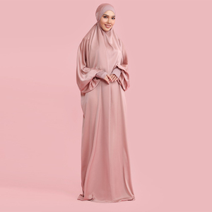 Vêtement traditionnel blanc pour femmes musulmanes, vêtement de prière pour Ramadan dubaï, vente en gros - Product Image 6