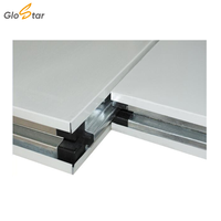 Panneau sandwich GloStar pour salle blanche avec isolation ignifuge, panneau pour chambre froide, salle blanche