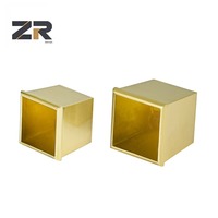ZERUN Style moderne laiton or meubles jambe couvre Table canapé insérer conseils viroles couverture tampons métal sol protecteurs casquettes