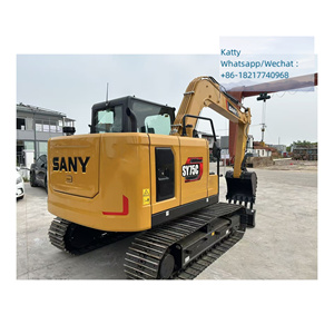 ใช้แล้ว Sany 75 7TON เครื่องขุดมือสอง SY75C มือสองใช้รถขุด SY60C 75C SY75C - Product Image 2