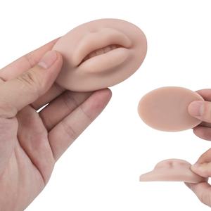 أداة تجميل الأظافر, أداة تجميل الجلد من السيليكون 5D ، أداة تدريب الشفاه ، لمبتدئي PMU و من ذوي الخبرة ، شفاه لينة ممتازة ، ممارسة سيليكون الجلد - Product Image 4
