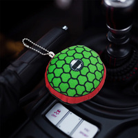 Porte-clés en peluche filtre à air JDM, pendentif de sac, cadeau de collection pour les fans de course automobile