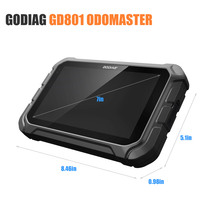 GODIAG ODOMaster Tableta de 7 pulgadas OBDII O-d-o M-eter Herramienta GD801 Actualización gratuita de un año en línea