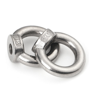 <span class=keywords><strong>Din582</strong></span> 304 316 Thép Không Gỉ M3 M4 M5 M6 M8 M10 M12 Vòng Loại Hình Bầu Dục Threaded Nâng Mắt Hạt - Product Image 3