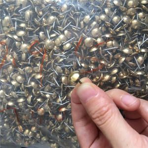 16-18-गेज 1/2 3/4 प्राचीन पीतल/निकल फर्नीचर नाखून शिकंजा - Product Image 6