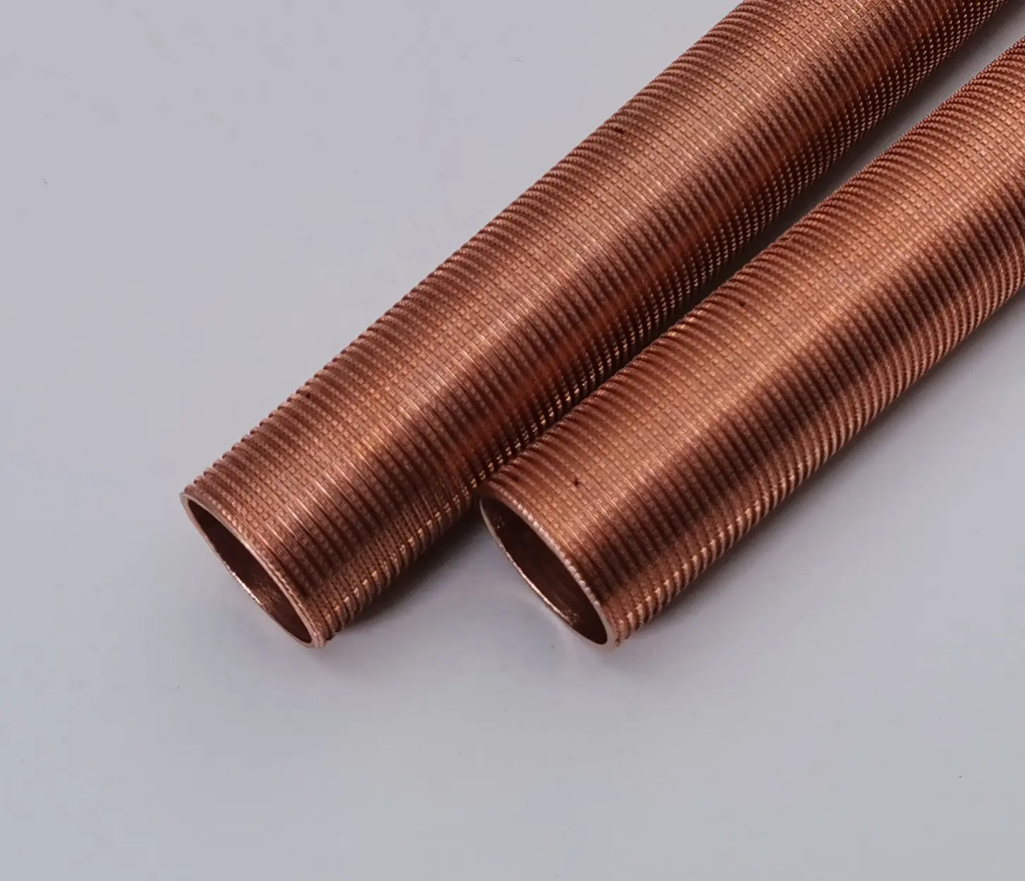 Copper fin tube refrigeration & heat exchange parts carbon steel for chiller finned tube heat exchanger