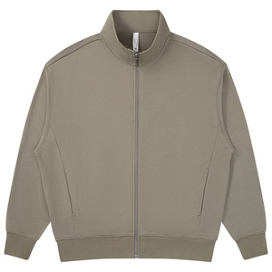 Cardigan Minimalista in Microfleece con Collo Alto e <span class=keywords><strong>Zip</strong></span>, Felpe e Maglioni con <span class=keywords><strong>Cappuccio</strong></span> da <span class=keywords><strong>Uomo</strong></span> - Product Image 4