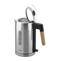 Hervidor de Agua Eléctrico Térmico de Acero Inoxidable de 1.7L para Cocina, Electrodomésticos para el Hogar Hotsy