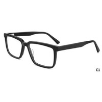 Monture de lunettes optiques classiques en acétate, plusieurs couleurs, pour hommes, pour verres de prescription et myopie, logo personnalisé, vente en gros