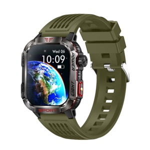 GAOKE HT29 jam tangan pintar nirkabel, jam tangan pintar Logo kustom, jam tangan sentuh untuk pria - Product Image 5