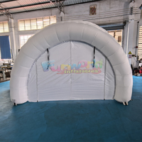 Carpa Inflable Tipo Domo para Fiestas, de Grado Comercial, para Publicidad Exterior y Discotecas, con Iluminación LED, Tela Oxford y Material de PVC, Venta al Por Mayor