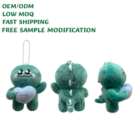 Peluche de haute qualité 4in fabricant de peluche porte-clés peluche personnalisé porte-clés en peluche breloque peluche personnalisée
