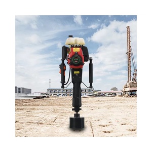 Pour l'installation de <span class=keywords><strong>pieux</strong></span> hélicoïdaux de verger, pilote de pieu vibrant à essence portable - Product Image 6