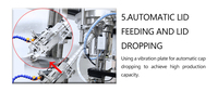 Machine de remplissage et de bouchage entièrement automatique à double tête pour sachets à bec verseur, machine d'emballage pour boissons, lait, jus, détergent