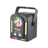 Lumière de scène à LED 30W 4 en 1 avec télécommande, effets lumineux ELF 4 en 1 pour discothèque, fête, bar, DJ