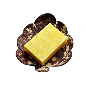 Support/Plateau à Savon Moderne en Noix de Coco Naturelle, Vente en Gros, Logo Laser Gratuit, Écologique, Étanche, pour Salle de Bain, Fabriqué au Vietnam - Product Image 1