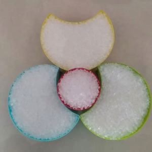 Gránulo de plástico PP para SMMS SMS tejido soplado en fusión polipropilen PP pellets modificados de alto flujo de grado médico transparente - Product Image 1