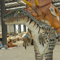 Costume de dinosaure animatronique portable, équipement de simulation de dinosaure fabriqué en Chine