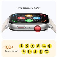 Reloj Inteligente Yawell Personalizado P93, Etiqueta Blanca de Fábrica, ODM, Forma Cuadrada, Cargador Inalámbrico, Monitor de Salud para Mujer y Hombre, Relojes Inteligentes