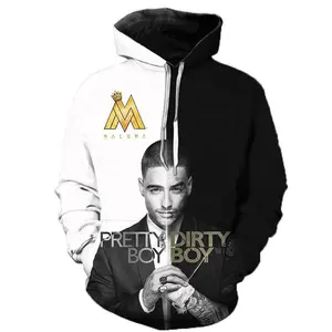 2023 Mais novo Peculiar Maluma 3D Hoodies Homens Mulheres Jovens Homens Manga Longa Outono Hoodie Moda Casual Pullovers Casaco de grandes dimensões