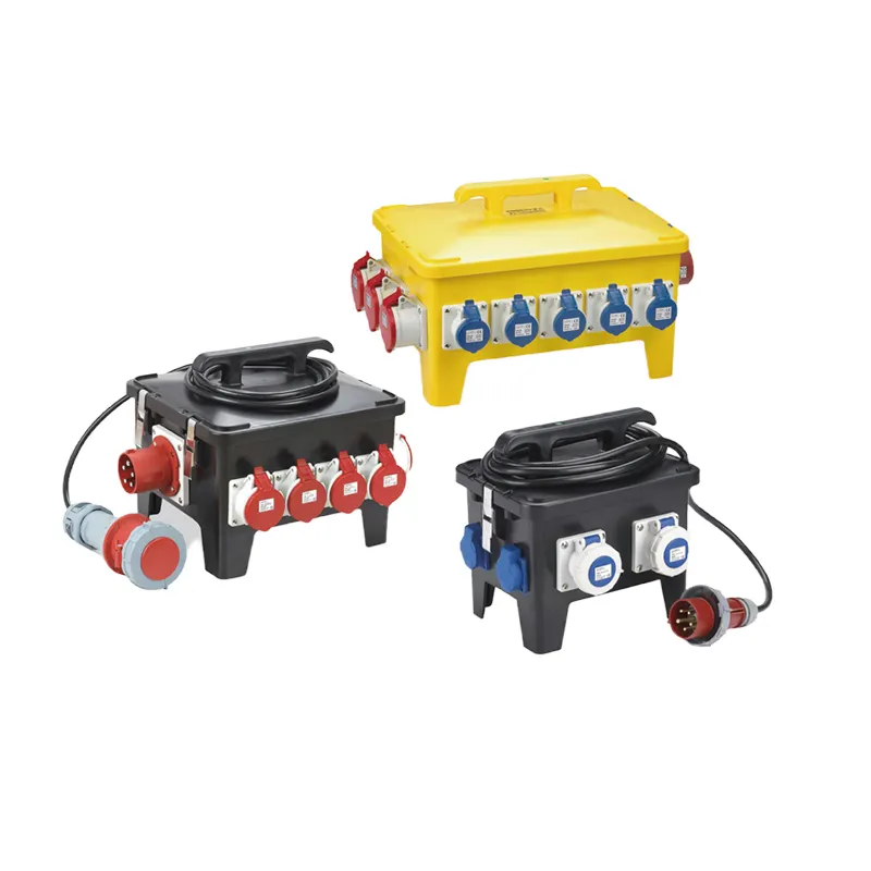 KYPCE Construction site Portable power distribution plugs and sockets box IP54 IP67 distribution boxes - mobile iP54