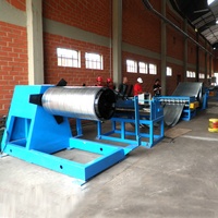 Línea Automática de Corte de Bobinas de Acero CNC de Alta Velocidad con Control PLC, Espesor 0.3-3mm, Ancho 600-1500mm, Velocidad 3-8m/min