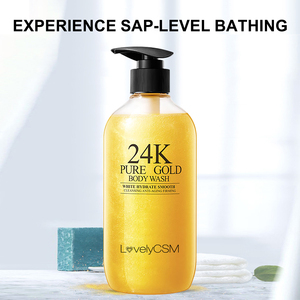 ครีมอาบน้ำและเจลอาบน้ำบำรุงผิวขาวใสผสมคอลลาเจนทองคำบริสุทธิ์ 24K สำหรับทุกสภาพผิว-บริการ OEM/ODM ขายส่ง - Product Image 3