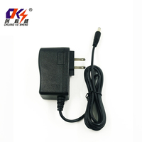 Adaptateur secteur AC/DC 24V 0.5A 12W avec embout 5.5x2.1mm, prise murale US, alimentation à découpage pour caméra de sécurité CCTV, bande LED, routeur