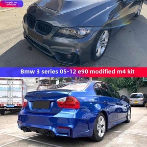 Para BMW Serie 3 <span class=keywords><strong>E90</strong></span>, Parachoques Delanteros y Traseros Grandes Modificados, <span class=keywords><strong>318I</strong></span> 320I 325I 1M M3 M4 Mt, Nuevos, Kits de Carrocería Serie 3 - Product Image 2