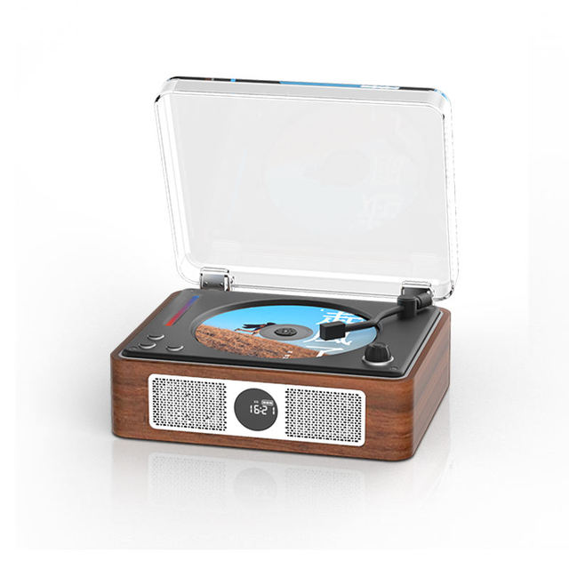 New CD Player Portable Bluetooths 5.0 Hifi Sound Speaker Rechargeable Music MP3 Player With Remote Control