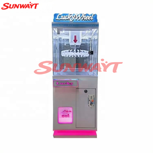 Máquina de Juego de Premios con Rueda de la Fortuna Mini, Operada con Monedas, para Interiores, con 24 Pinzas y Premios Sorpresa - Product Image 2