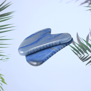 El más nuevo estilo, piedra de Jade de cristal Natural puro, tablero Gua Sha, herramienta de piedras preciosas para masaje Facial antienvejecimiento para el cuidado de la piel - Product Image 3