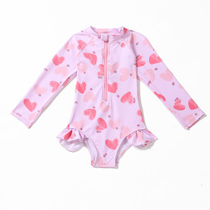 Romper Bayi Desain Kustom Cetak Penuh, Baju Kodok Pendek Unisex Bernapas, Bodysuit Anak dengan Ritsleting, Pakaian Bambu - Product Image 2