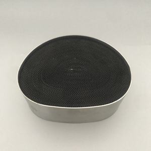 Nouveau catalyseur automobile à double cœur en métal pour tuyau d'échappement de <span class=keywords><strong>moto</strong></span> avec noyau en FeCrAl - Product Image 1