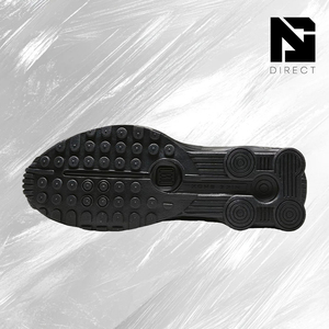 Nike Shox R4 'Triple Black' 2025, Zapatillas Deportivas Transpirables para Hombre, Zapatos Nike de Lujo - Product Image 5