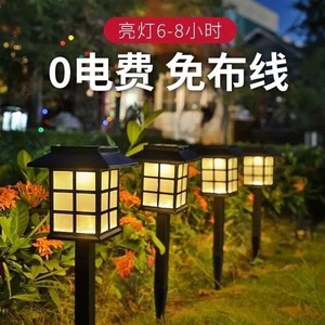 ไฟสวนพลังงานแสงอาทิตย์ลู่เหยา สีขาวอบอุ่น ไฟตกแต่งกลางคืนแบบเหนี่ยวนำ 7 สี กันน้ำสำหรับภายนอกอาคาร - Product Image 6