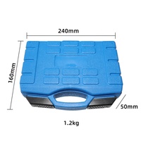 Kit d'outils de dépose de poulie d'alternateur en acier de 13 pièces avec embouts et douilles pour démontage de poulie de voiture