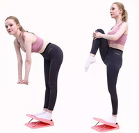 Planche inclinée d'exercice réglable multifonction, magnétothérapie, Massage des pieds, planche inclinée en plastique