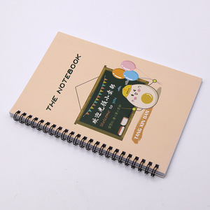 Caderno espiral para estudantes, material escolar de papelaria com estampa personalizada à prova d'água, livro de exercícios para leiteria, capa dura - Product Image 3