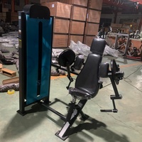 Nouvelle machine à curls pour biceps, design inspirant, équipement de musculation commercial pour la formation des bras en salle de sport