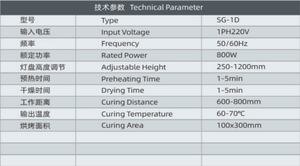 Lampe de séchage de peinture infrarouge à ondes courtes en aluminium portative ZA-1D (tête détachable) pour la réparation de carrosserie automobile et le séchage de la peinture 1000V - Product Image 6