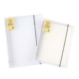 Carnet à spirale transparent A5 portable, classeur à feuilles mobiles pour étudiants – Offre Spéciale - Product Image 1