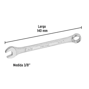 Master con 72 unità chiave combinata 3/8 'x 140 mm di lunghezza, Pretul - Product Image 3