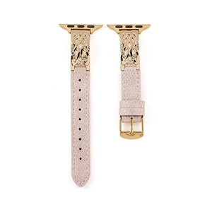 Bracelet hybride en cuir tressé de luxe Upro pour Apple Watch Series 11 Ultra, vente en gros d'usine, bracelet de montre personnalisé OEM - Product Image 6