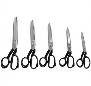 Ciseaux de couture professionnels DANKING SC0526 de haute qualité, lames en acier inoxydable à haute teneur en carbone, manche plastique, nouvelle arrivée - Product Image 1