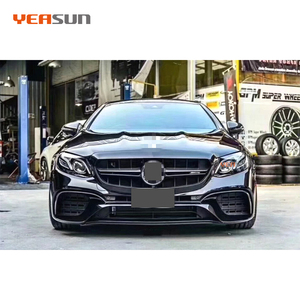 Rejilla de difusor de parachoques delantero y trasero para coche, accesorios para automóvil, Clase E W213 E63, LCI, para Sport Sedan, <span class=keywords><strong>Mercedes</strong></span> 2016, <span class=keywords><strong>2017</strong></span>, 2018, 2019 - Product Image 4