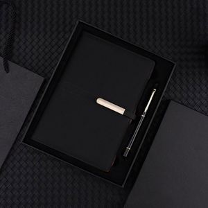 Wholesale Promotional <b>Journal</b> Box Gift Sets A5 Diary Notebook With Pen Personalized Custom Logo Corporate Notebook Gift Set - Product Image 4