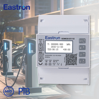 Medidor de Energía Inteligente Trifásico para Vehículos Eléctricos SDM630-EV V2, Certificado Eichrecht y MID, Bidireccional, 100A, Montaje en Riel DIN