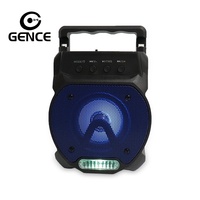 Système GENCE Bafle Som Inch Portable pour 5.0 5W de puissance, haut-parleur professionnel puissant de haute qualité avec chariot